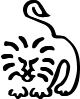 an illustration of a lion